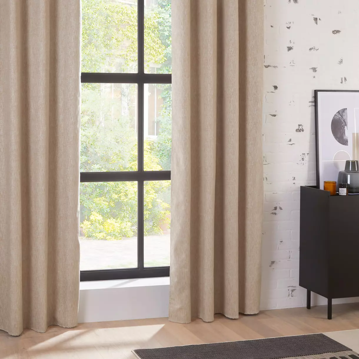 Rideau occultant (140 x 260 cm) Pio Beige 1