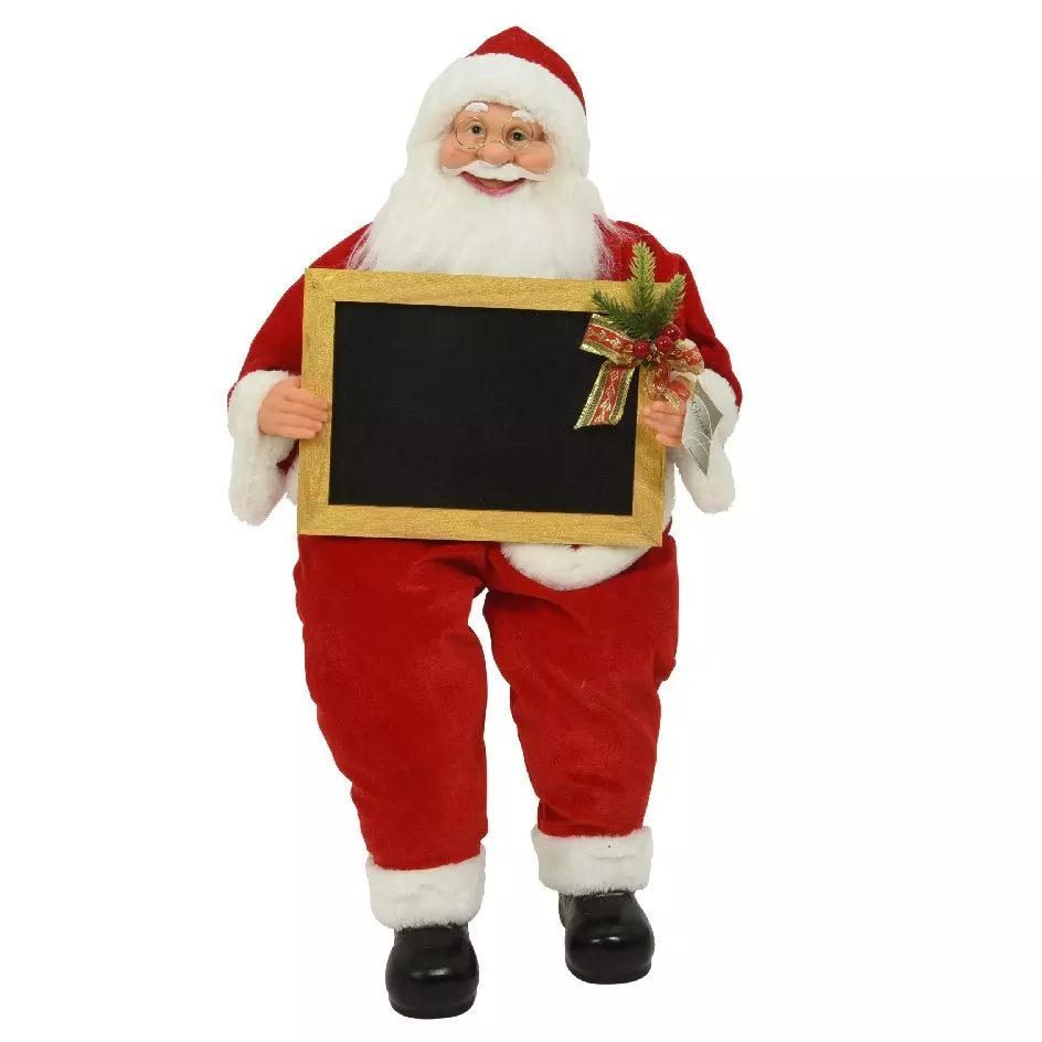 Père Noël Tableau H60 cm 1