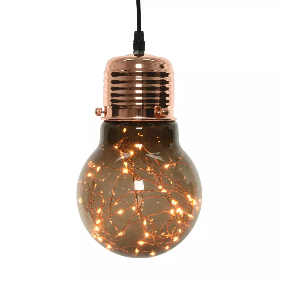 Bombilla luminosa Micro LED Cobre 80 LED 1