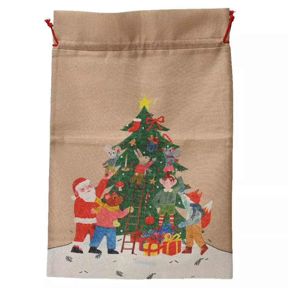 Bolsa regalo de tejido La hora de regalos Multicolor 1