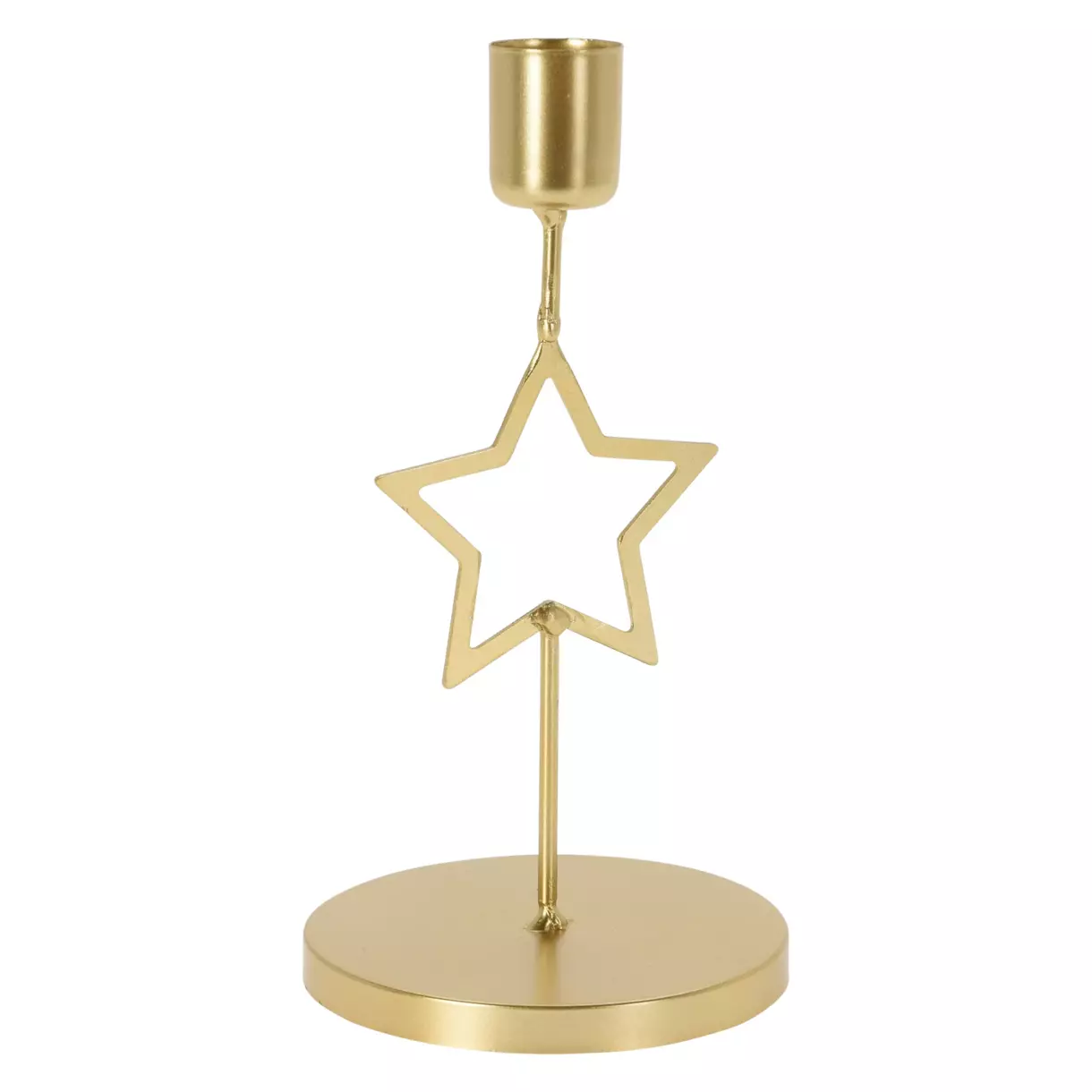 Bougeoir Etoile Or 1