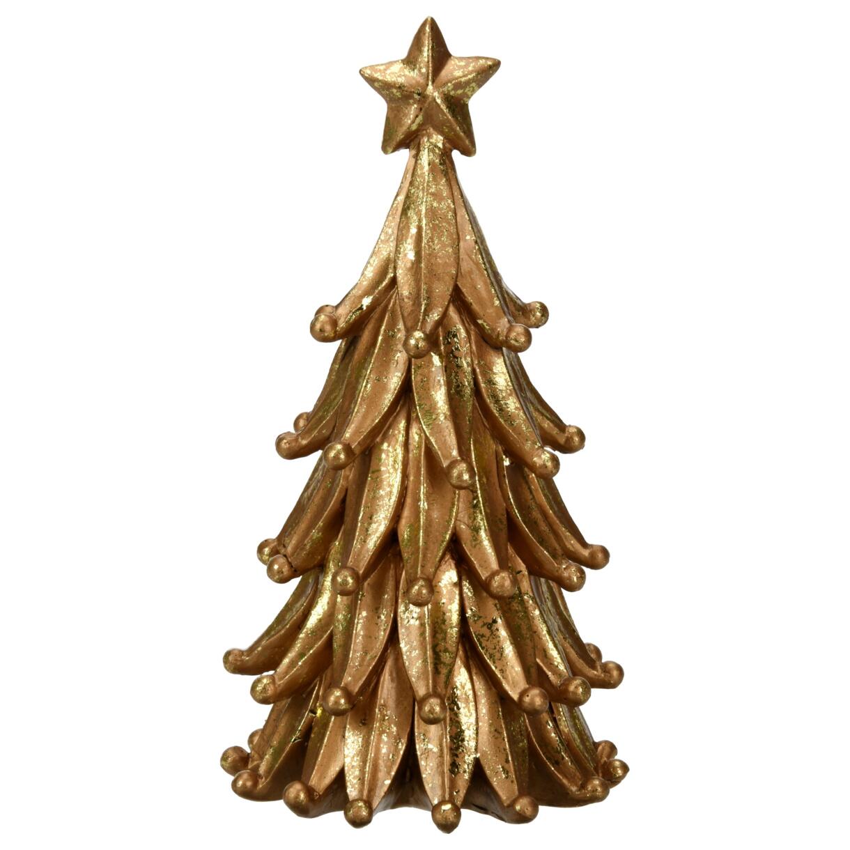 Árbol de Navidad  Cofre de velas de pino Oro 1