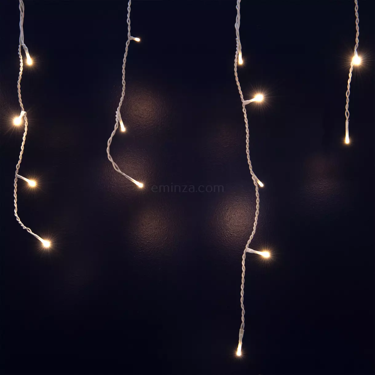Estalactitas de luces Stars 20 m Blanco cálido 490 LED CB 6