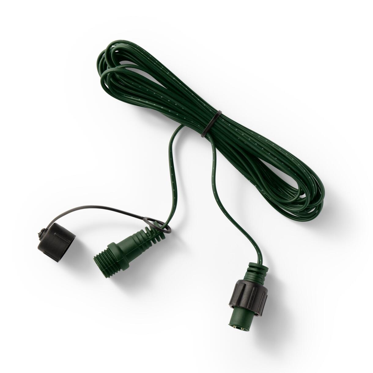 Connecteur rallonge câble vert 5 m 2 guirlandes système LED Raccordable 1