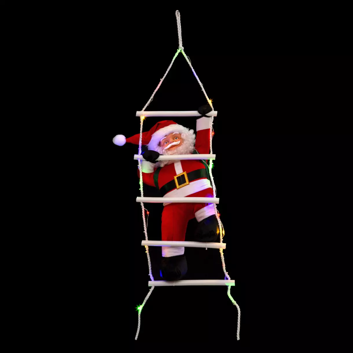Papá Noel luminoso Otto Multicolor 30 LED 1