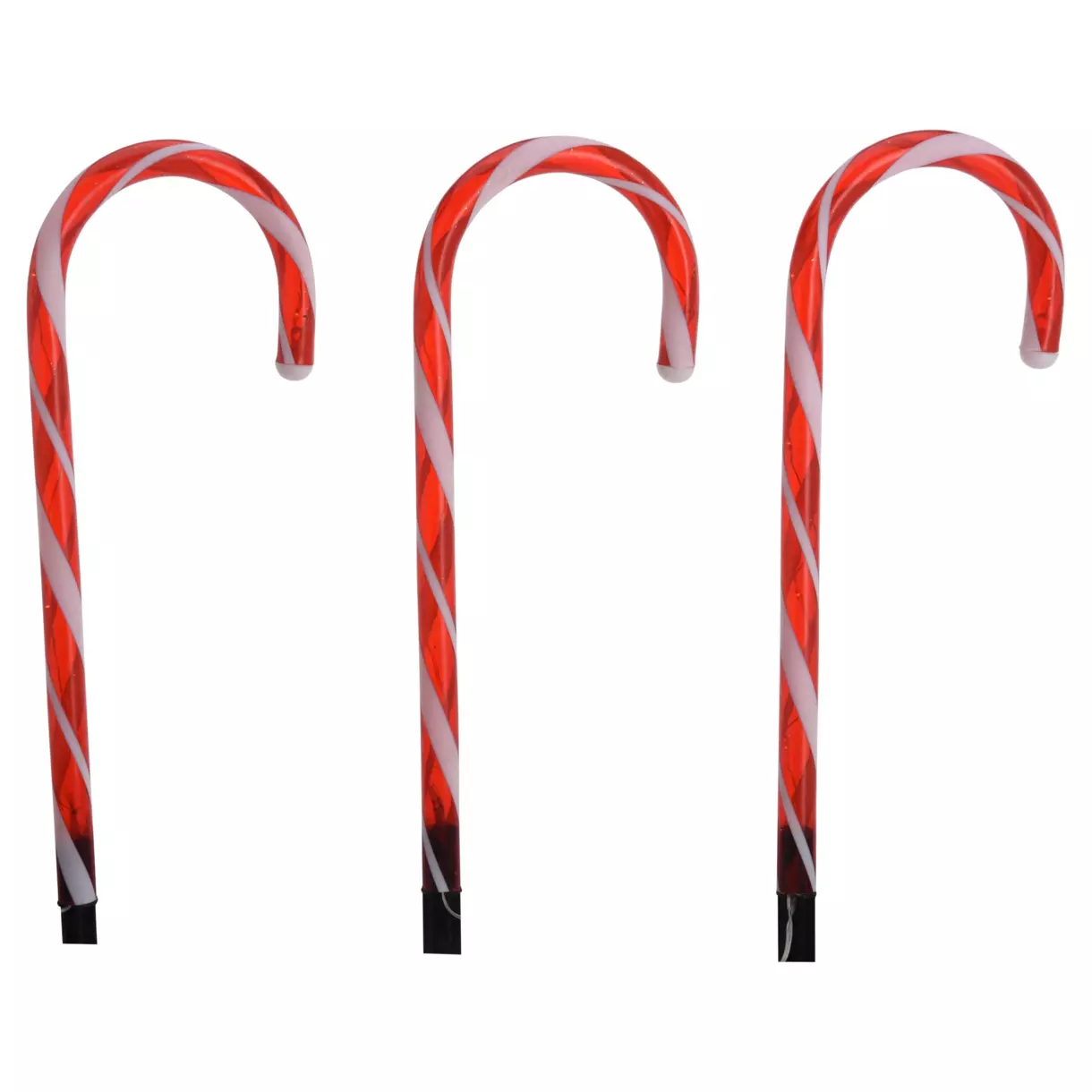 Lote de 8 bastones de caramelo luminosos 56 LED 1