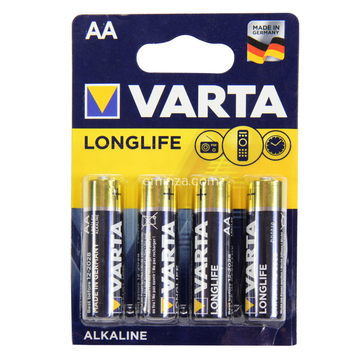 Set van 4 batterijen AA LR06 1