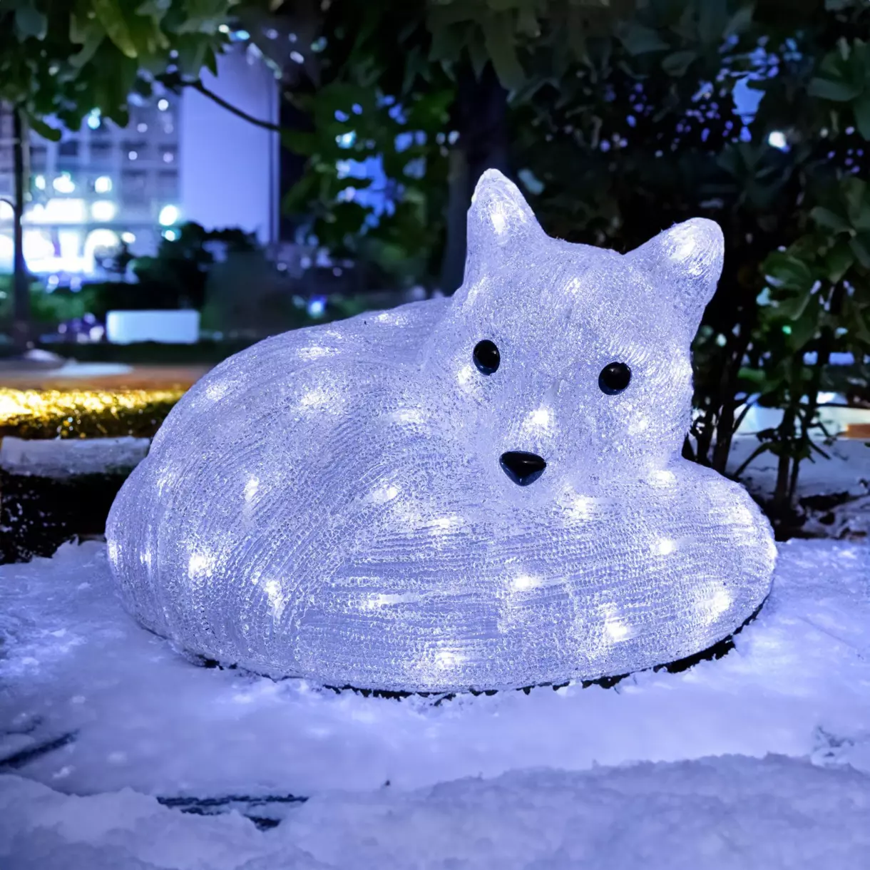 Zorro luminoso Floupy Blanco frío 60 LED 1