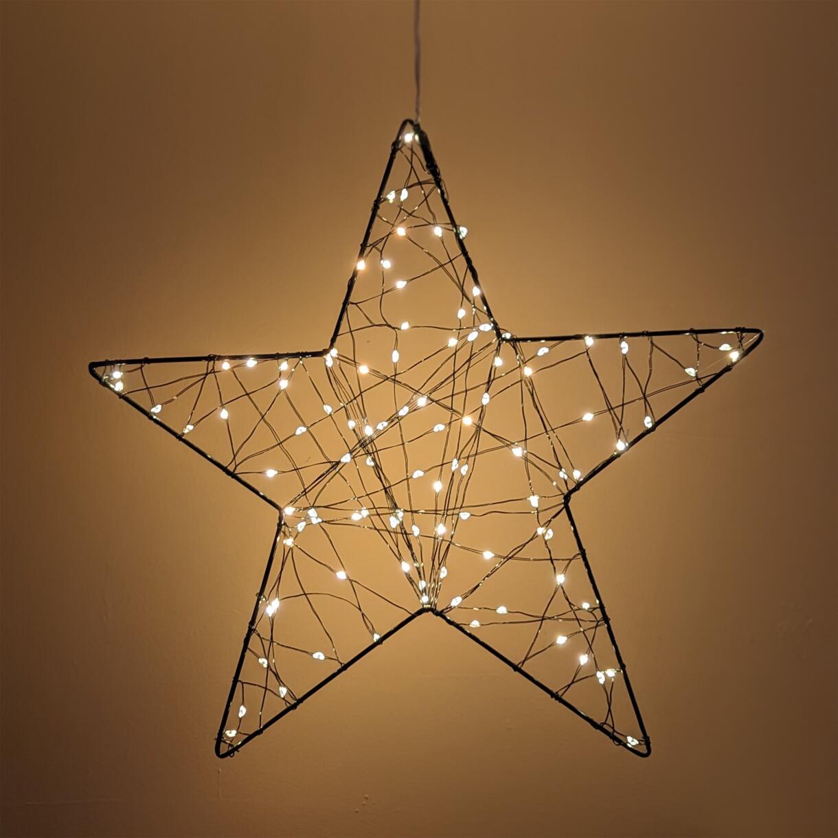 Estrella luminosa Sirius Blanco cálido 100 LED 1
