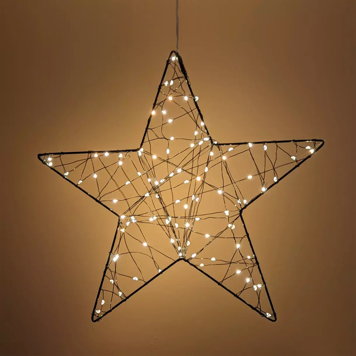 Verlichte ster Hadar Warm wit 200 LED 1