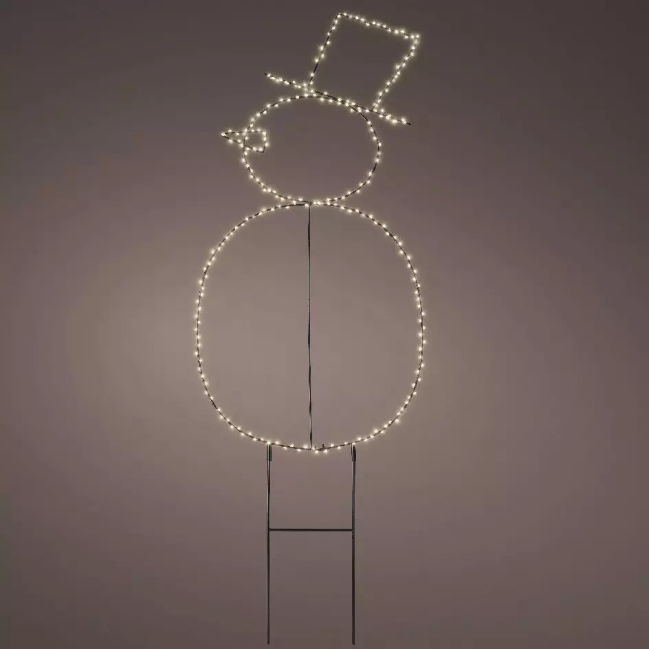 Muñeco de nieve luminoso Freeze Blanco cálido 250 LED