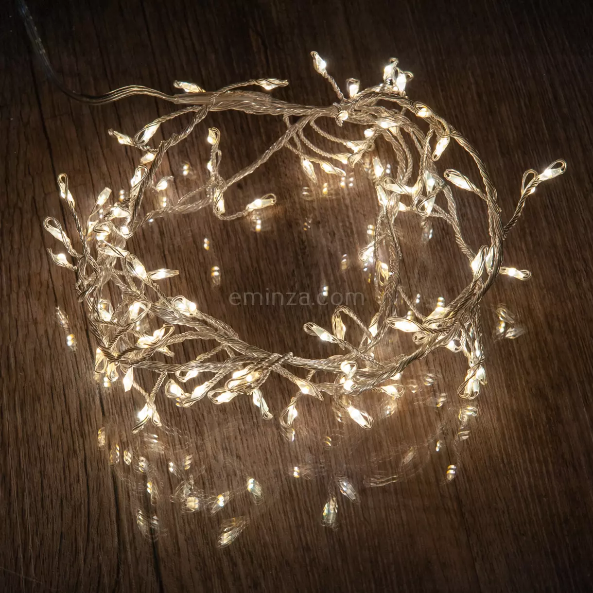 Guirlande lumineuse à piles 2 m Blanc chaud 20 LED 1