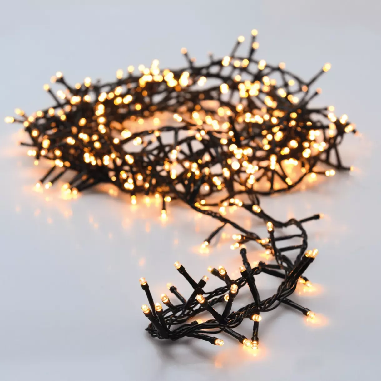 Luces de Navidad Lujo 8 m Blanco cálido 400 LED 1