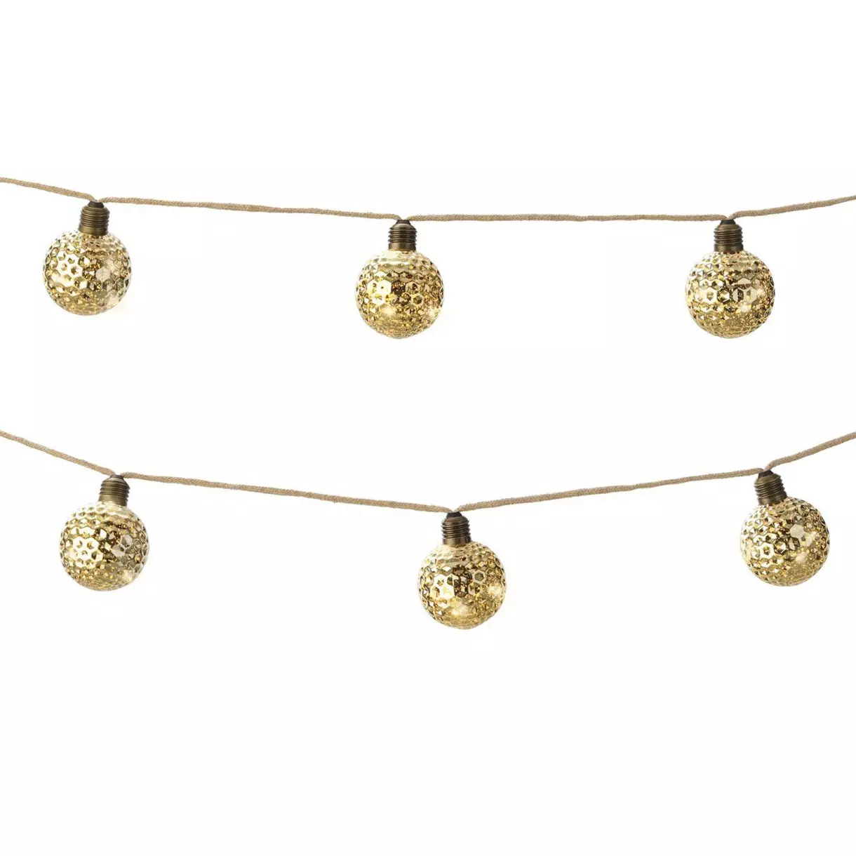 Luces de Navidad Bombillas a pilas Blanco cálido 1