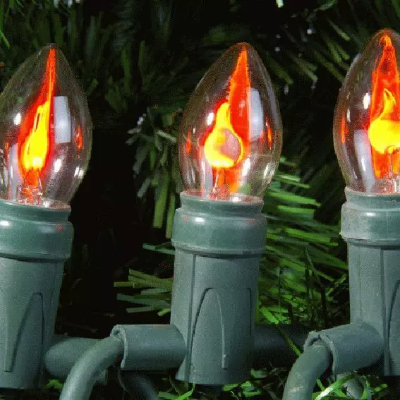 Guirlande lumineuse Ampoule  Orange 10 LED 1