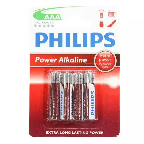 Lot de 4 piles AAA LR03 1