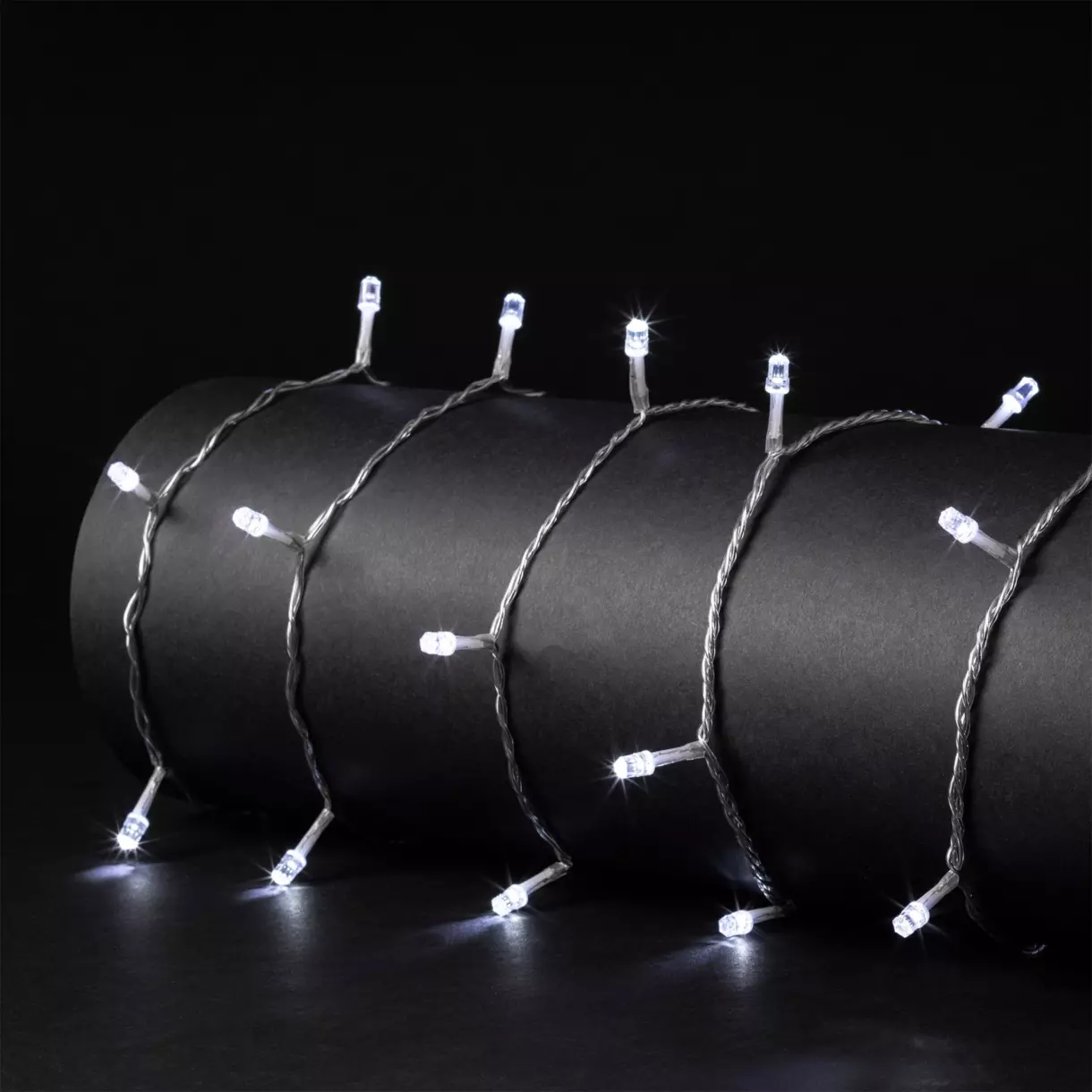 Lichtsnoer met Timer 15 m Koud wit 150 LED Diamant 1