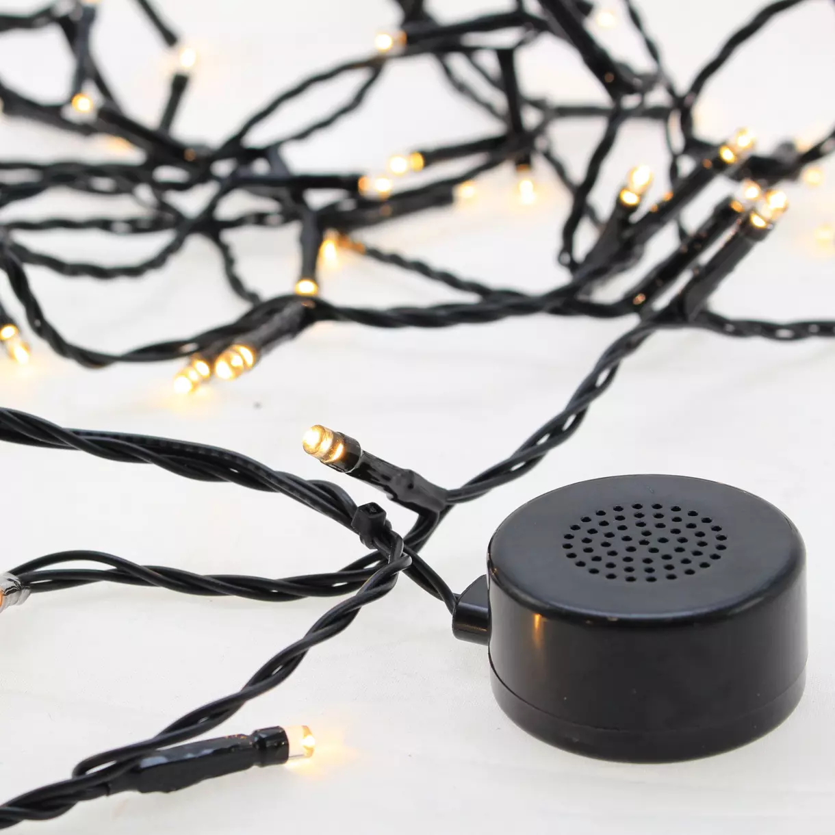 Guirlande lumineuse avec enceinte bluetooth 8m Blanc chaud 96 LED 1