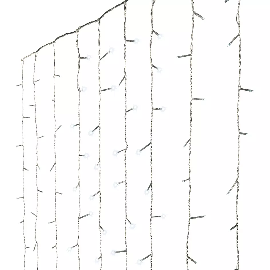 Cortinas de luces para balcón H5 m Blanco frío 800 LED 1