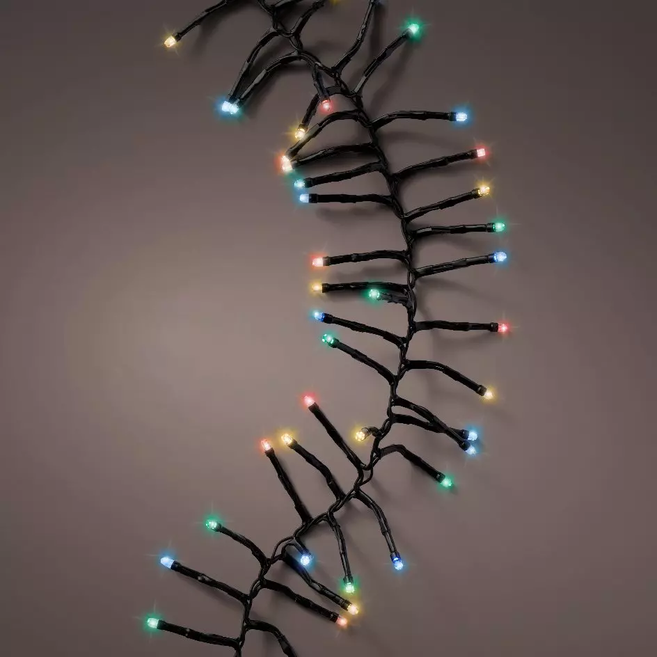 Luces de Navidad Durawise 6 m Multicolor 600 LED Grappe CN  1