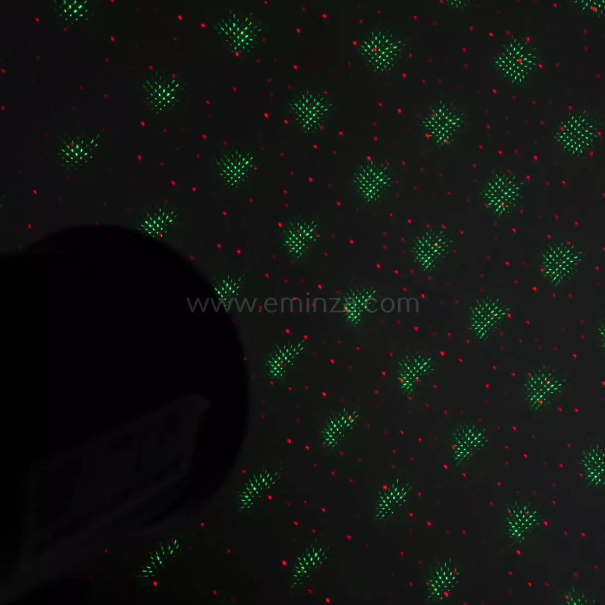 Projecteur Glasgow avec télécommande Vert 1