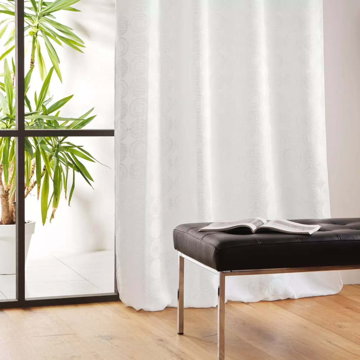 Cortina (140 x 260 cm) Caelia Blanco