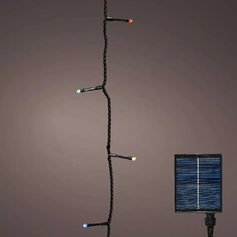 Guirlande lumineuse Solaire 18 m Multicolore 240 LED 1