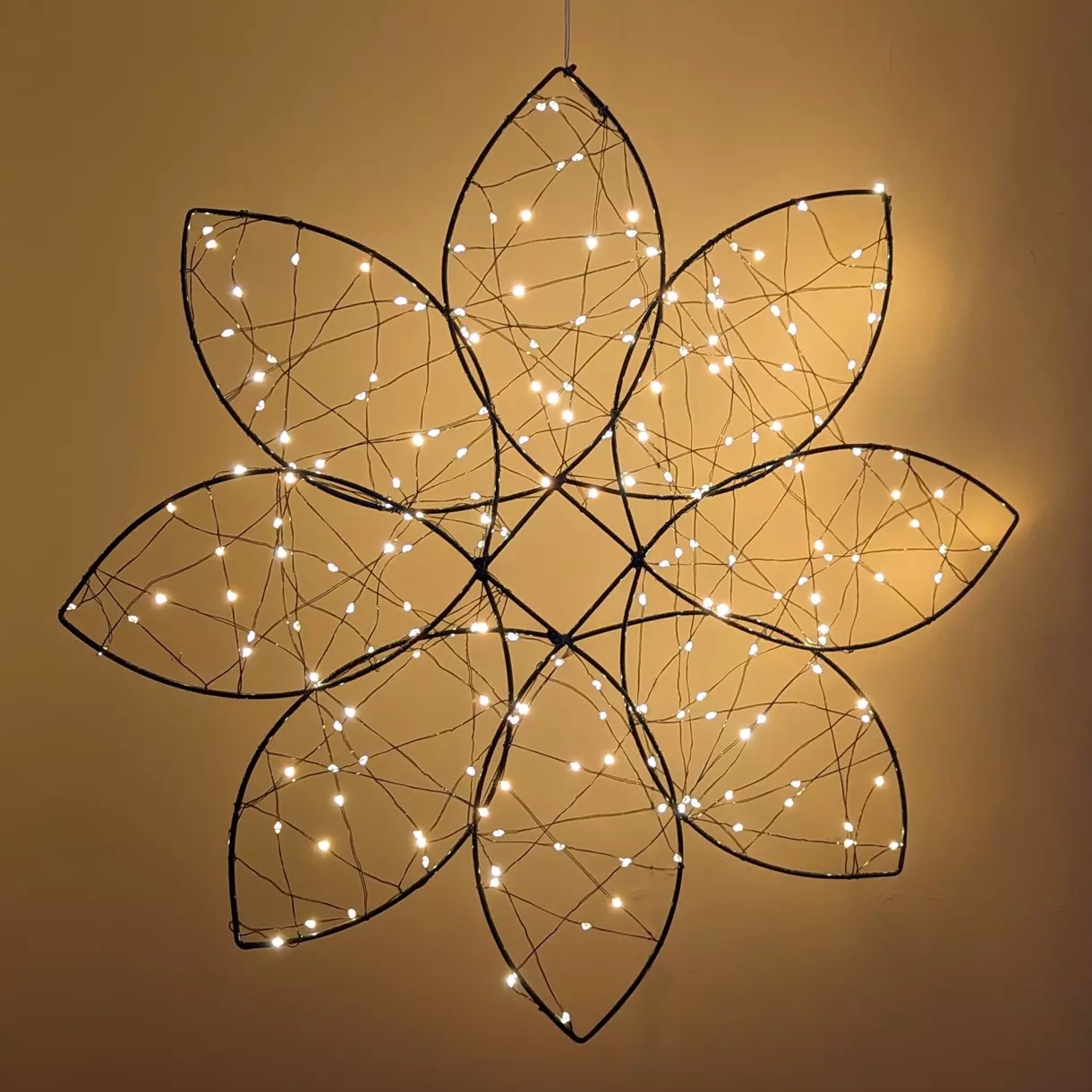 Verlichte hangdecoratie Marguerite Warm wit 200 LED 1