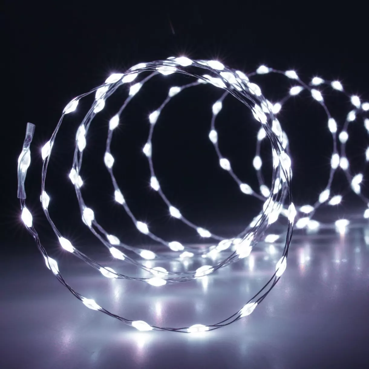 Luces de Navidad Micro LED 12,09 m Blanco frío 756 LED CA 1