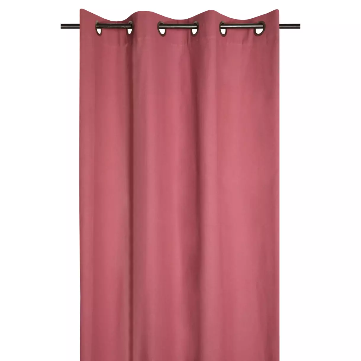 Rideau coton (135 x 240 cm) Duo Violet pourpre
