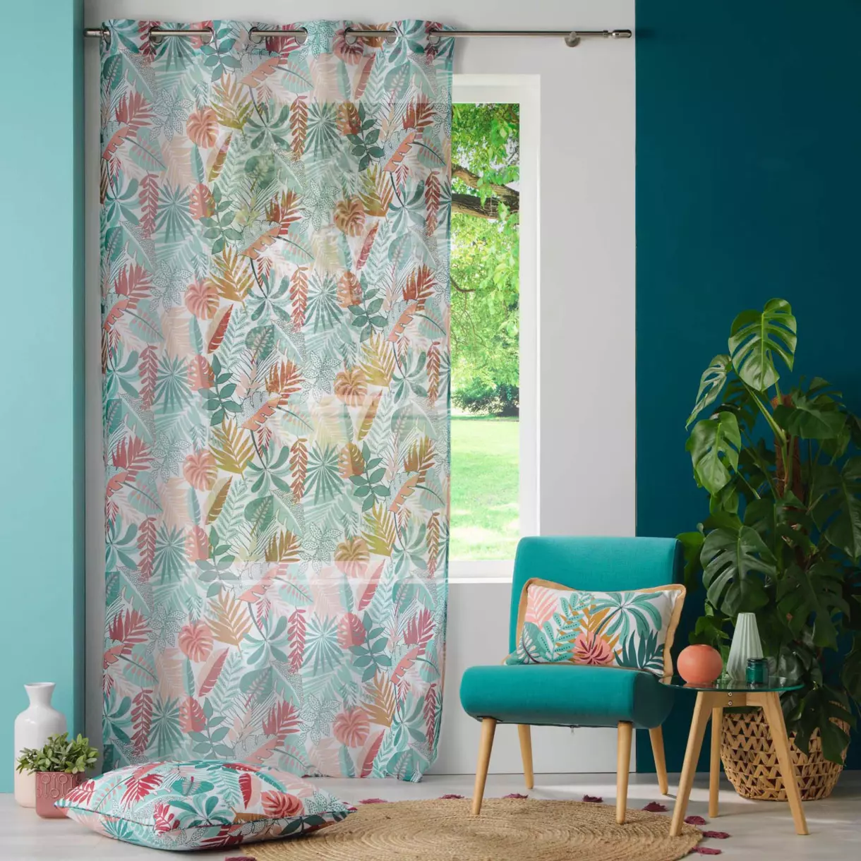 Visillo (140 x 240 cm) Jacala Blanco 1