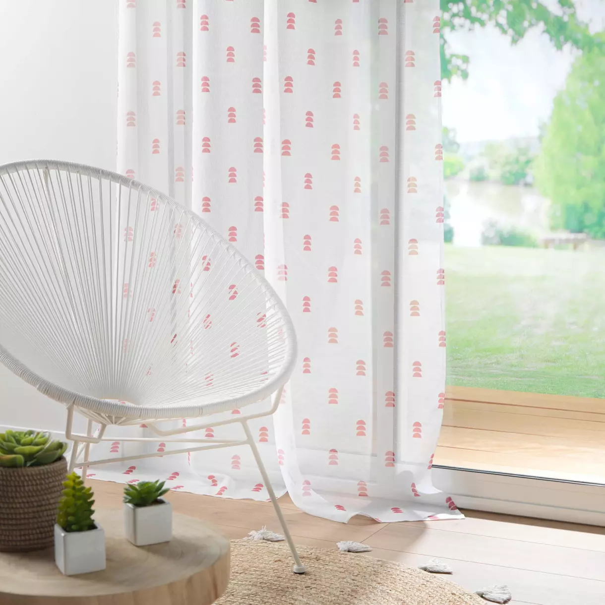 Visillo (140 x 240 cm) Geokid Rosa