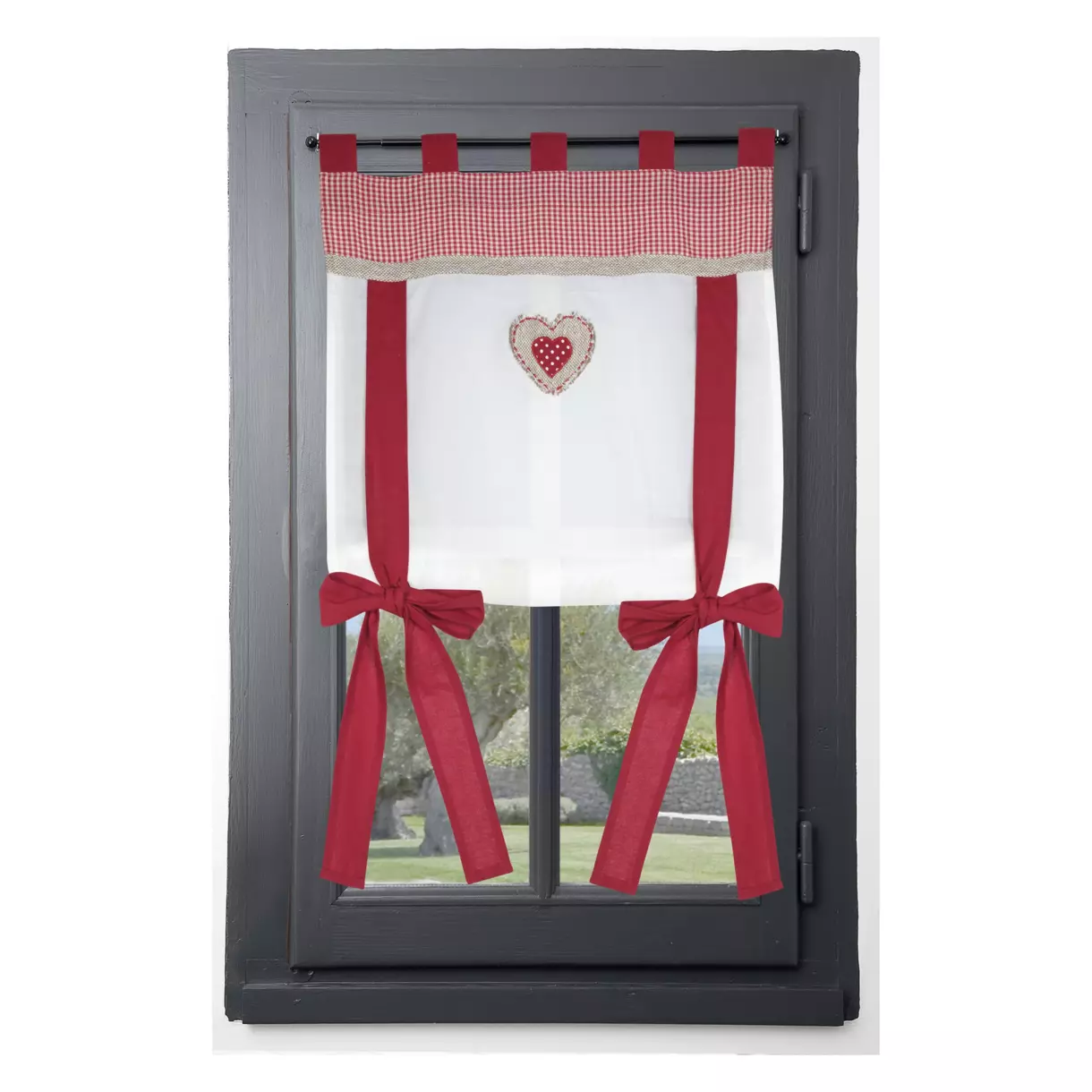 Visillo ventana (45 x 100 cm) Marianne Blanco