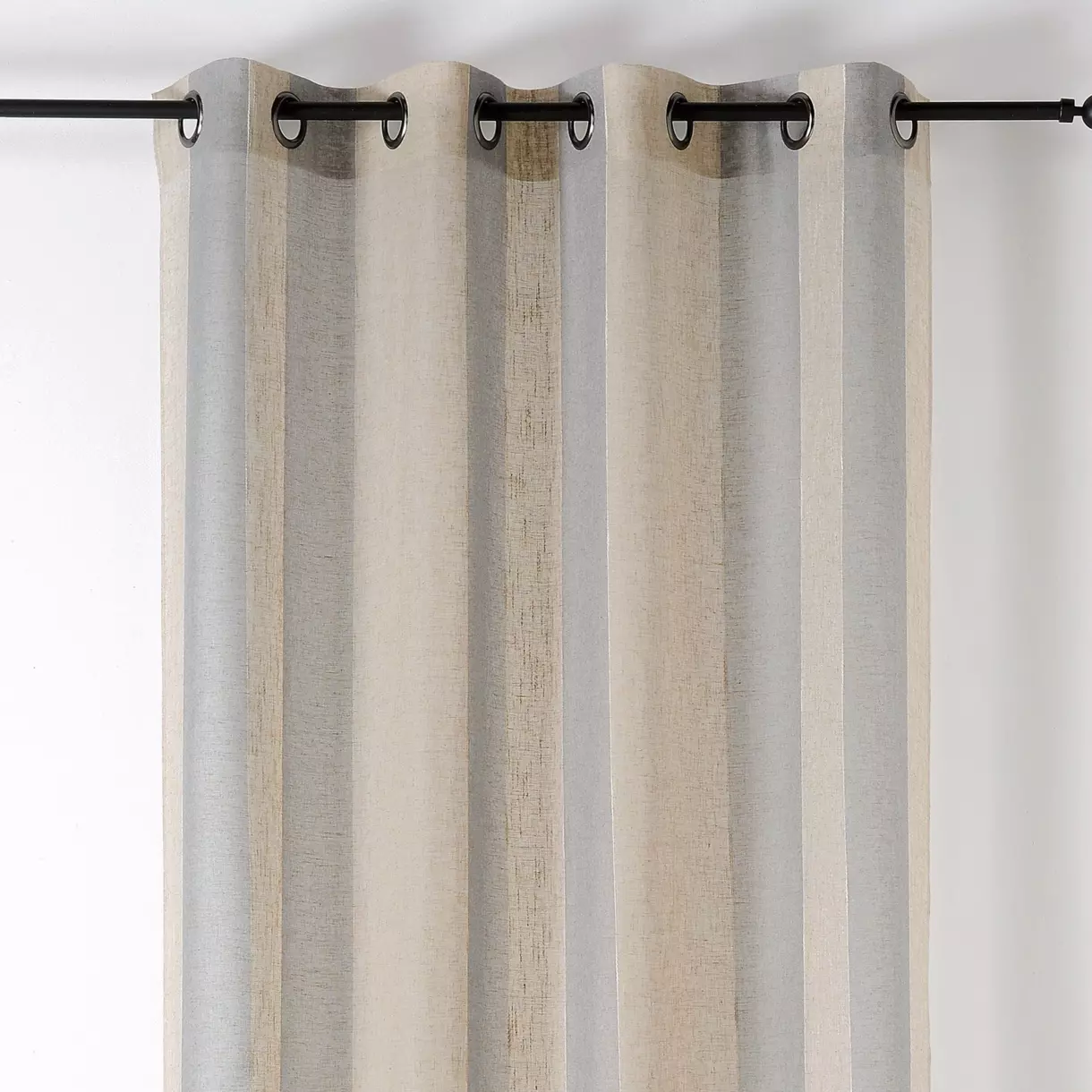 Visillo lino (140 x 280 cm) Kansas Gris