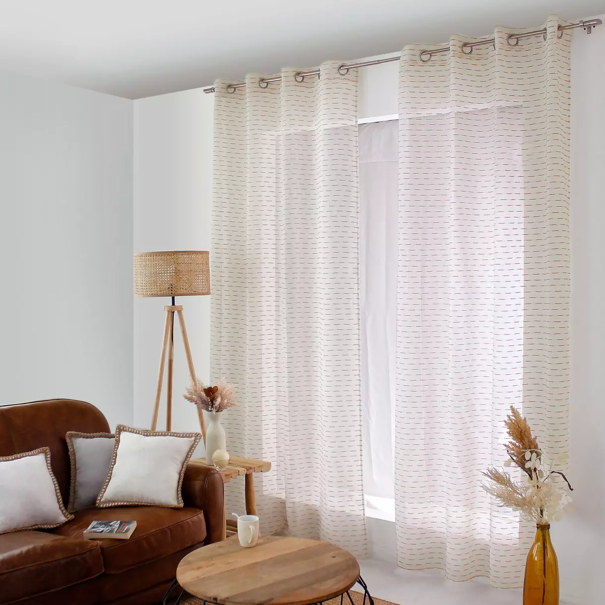 Visillo (140 x 240 cm) Eva Beige 1