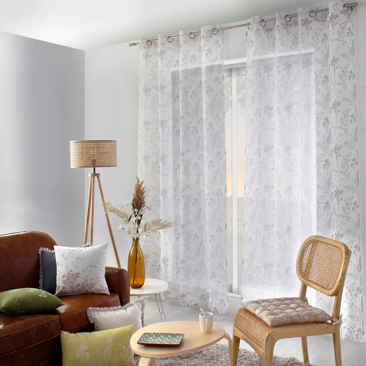 Visillo (140 x 240 cm) Herbier Beige 1