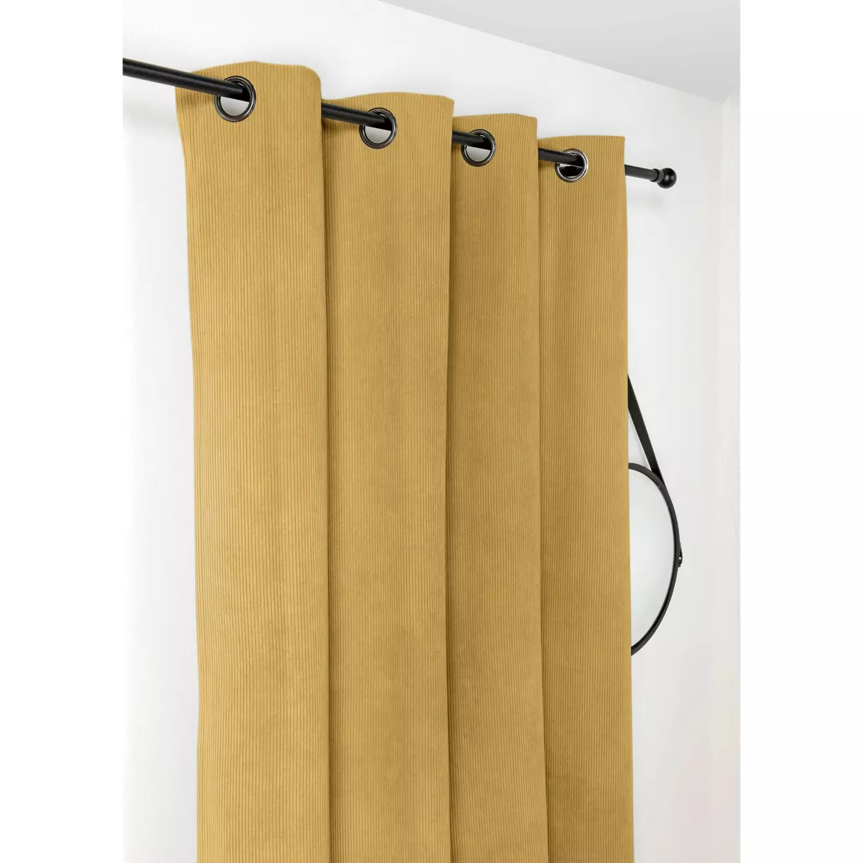 Rideau isolant obscurcissant (140 x 260 cm) Alberta Jaune 1