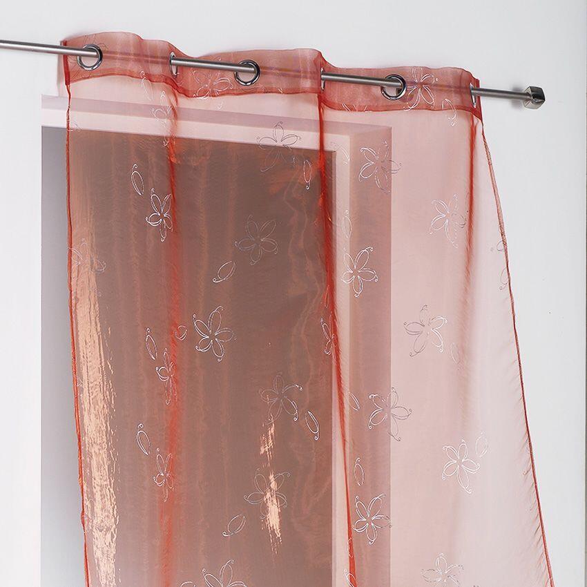 Tende trasparenti (140 x H240 cm) Ylang Ciliegia