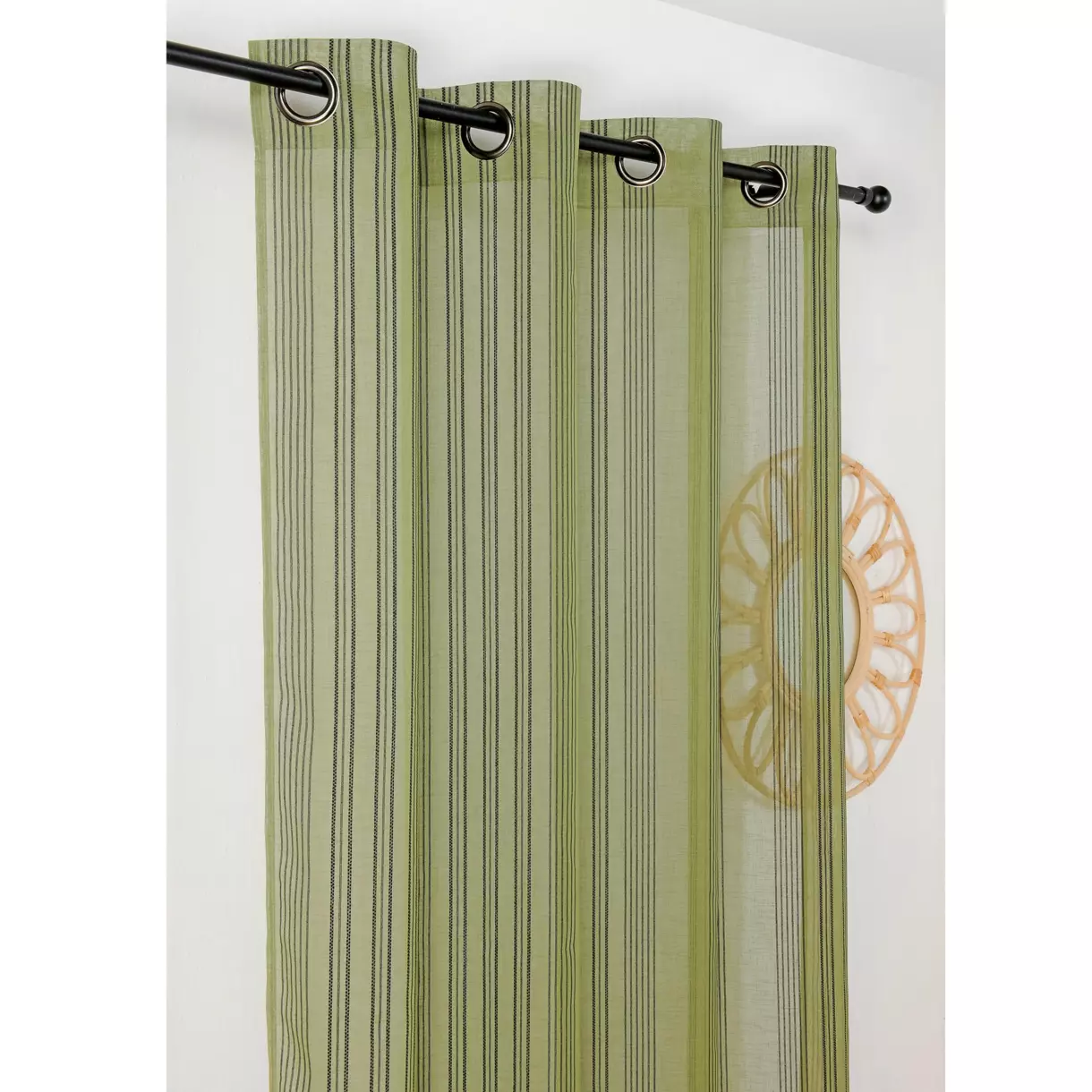 Voilage (140 x 280 cm) Escadi Vert 1