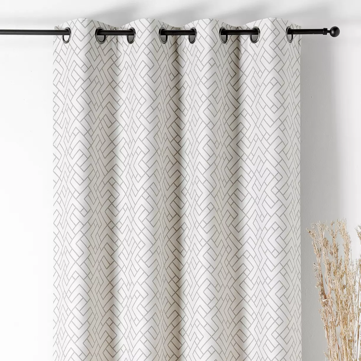 Rideau occultant isolant (140 x 240 cm) Artica Taupe