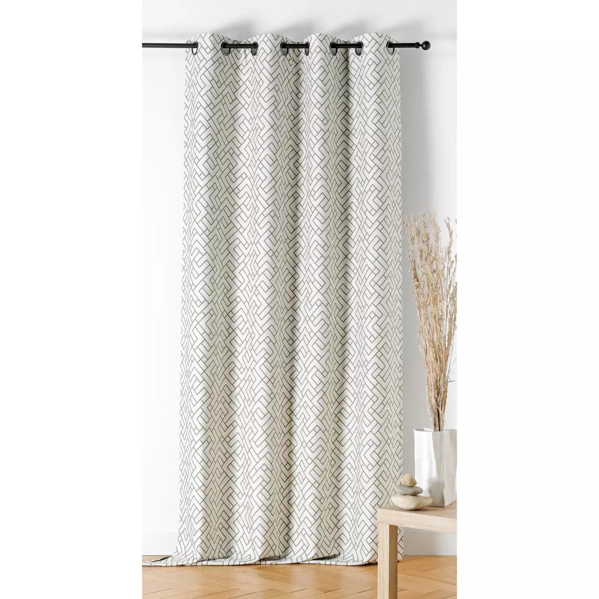 Rideau occultant isolant (140 x 240 cm) Artica Vert olive