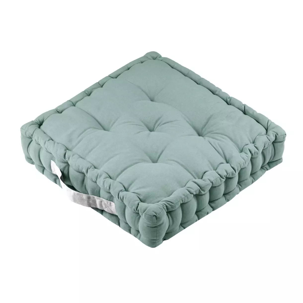 Cojín de suelo (45 cm) Duo Verde jade 1