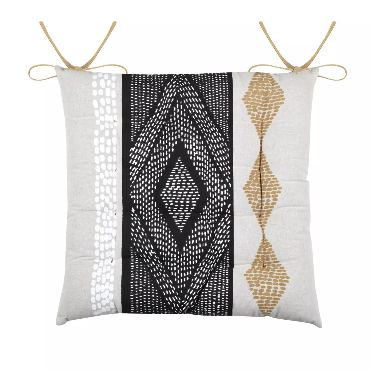 Coussin de chaise Ethnograf Ecru 1