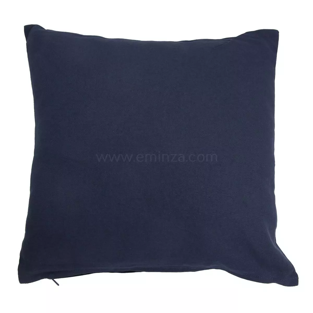 Coussin carré (60 cm) Etna Bleu marine 1