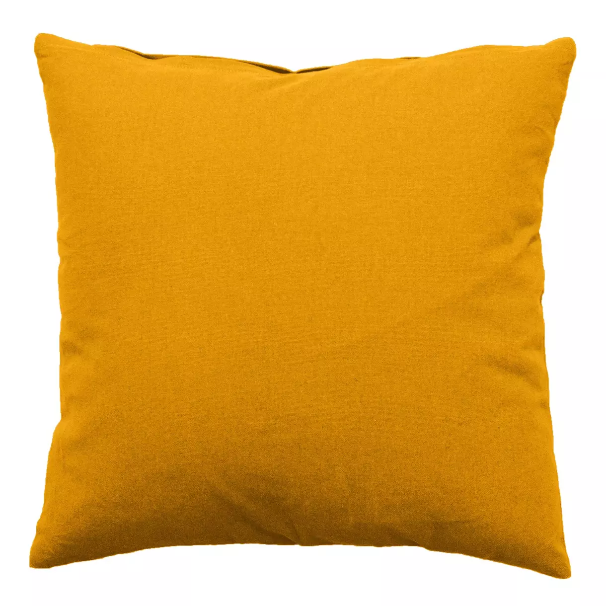 Coussin carré (60 cm) Etna Jaune moutarde 1