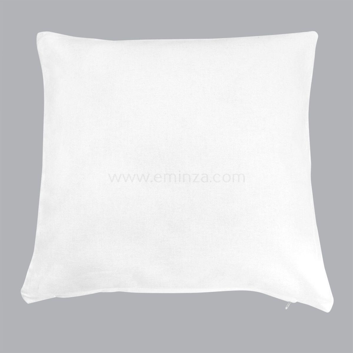 Cuscino quadrato (60 cm) Etna Bianco 1