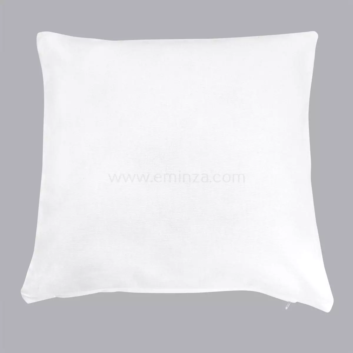 Coussin carré (60 cm) Etna Blanc 1