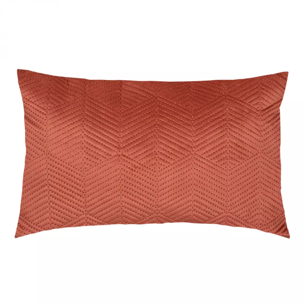 Cojín rectangular terciopelo (58 cm) Dolce Terracota