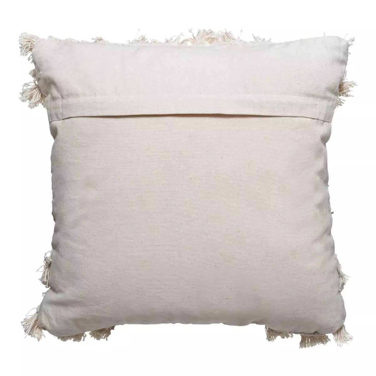 Coussin carré (45 cm) Elino Ecru 6