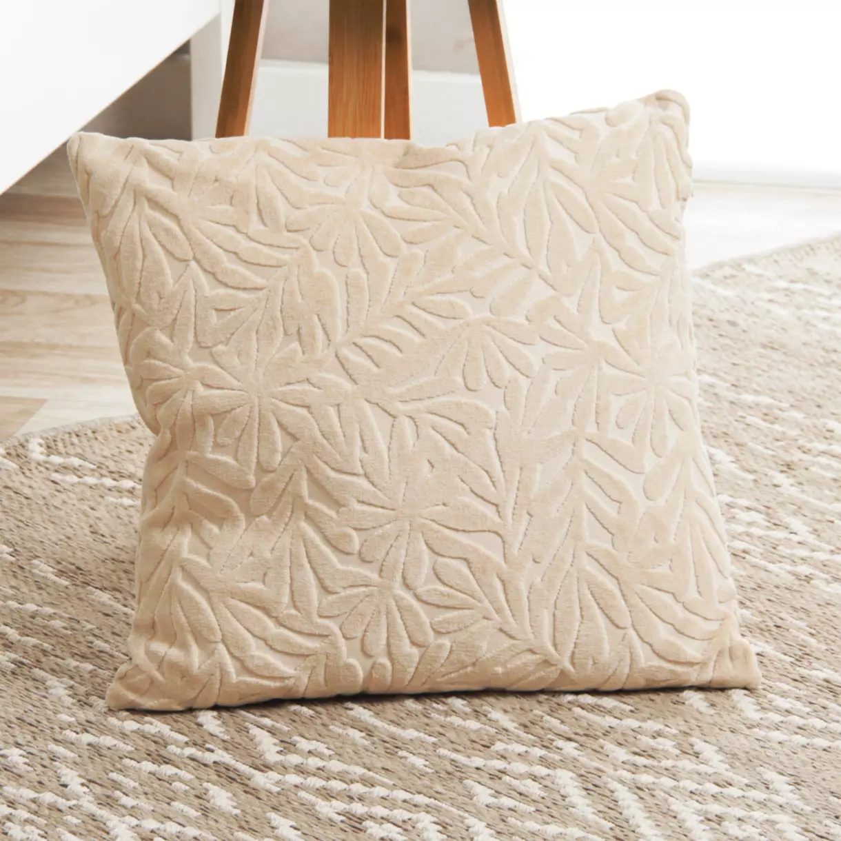 Coussin carré (40 cm) Edi Beige 1
